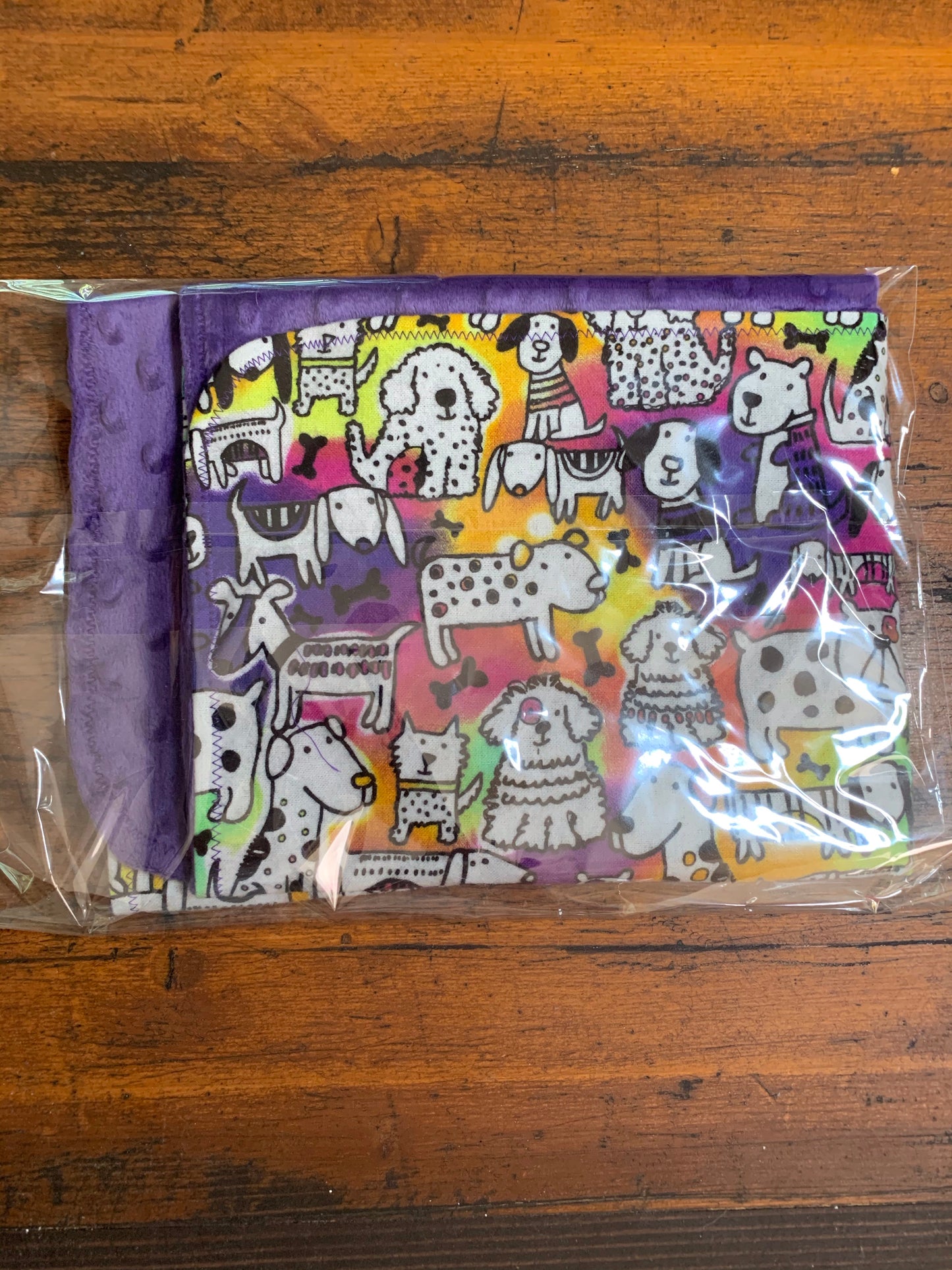 Colorful Small Cuddler doggy print πΆππΎπ