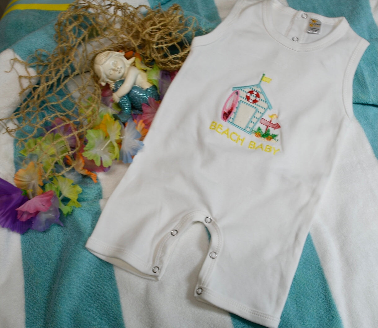 Sleeveless Baby Romper