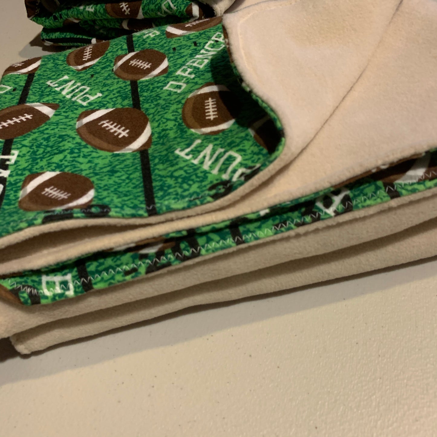 Kennel Kuddler/Baby Blanket Fleece backed crib blanket