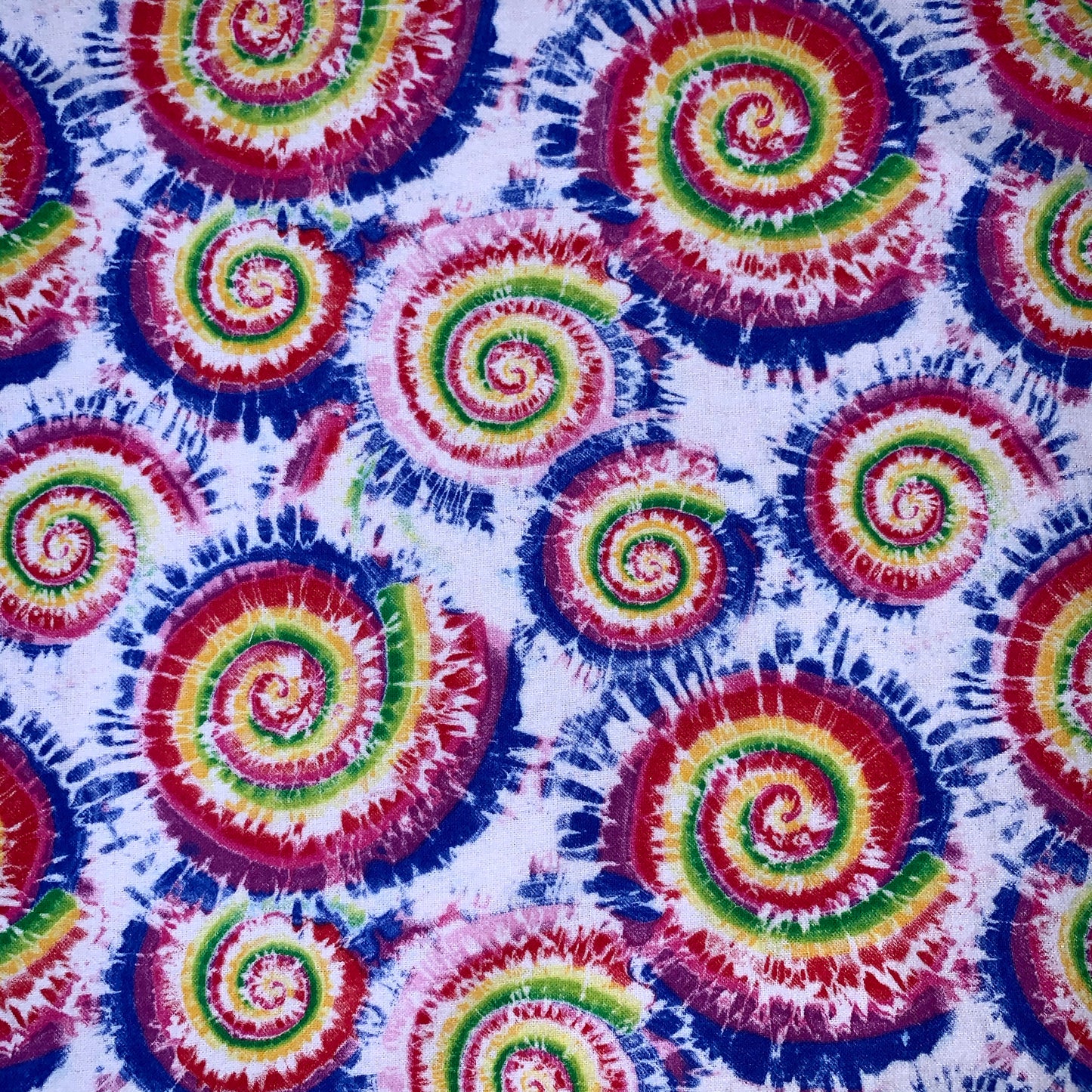 ๐Tie-Dye Minky and Flannel baby blanket