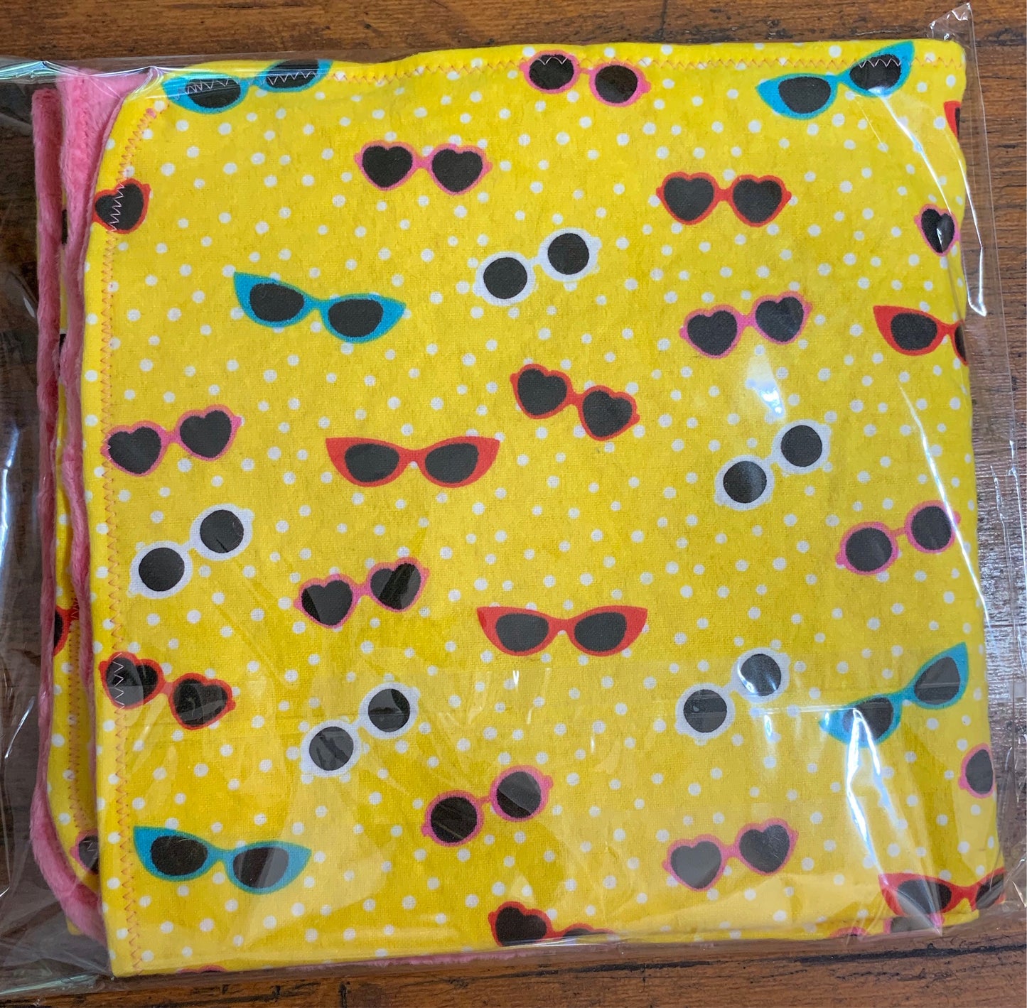 Cool š Colorful Sunglasses Flannel & Minky Cuddler