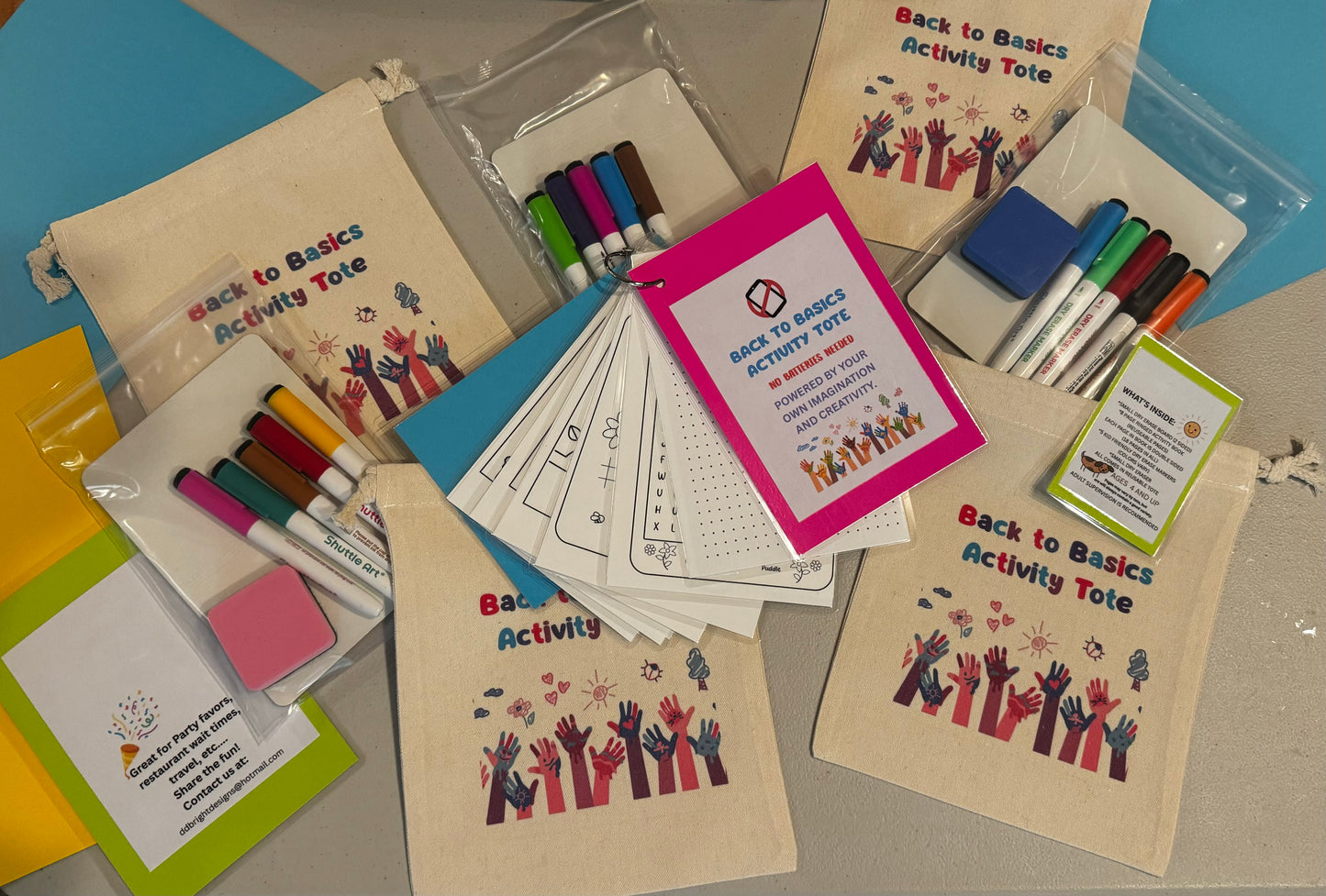Back to Basics Activity Tote
