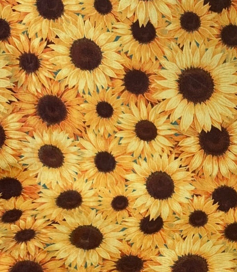 🌻Sunflower Minky Crib Blanket With Satin