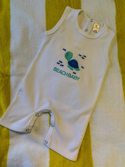 Sleeveless Baby Romper