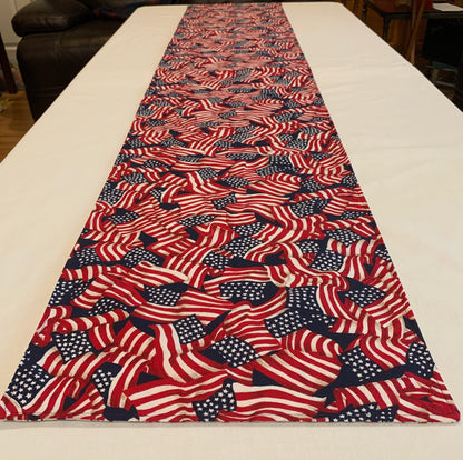 Patriotic table runner