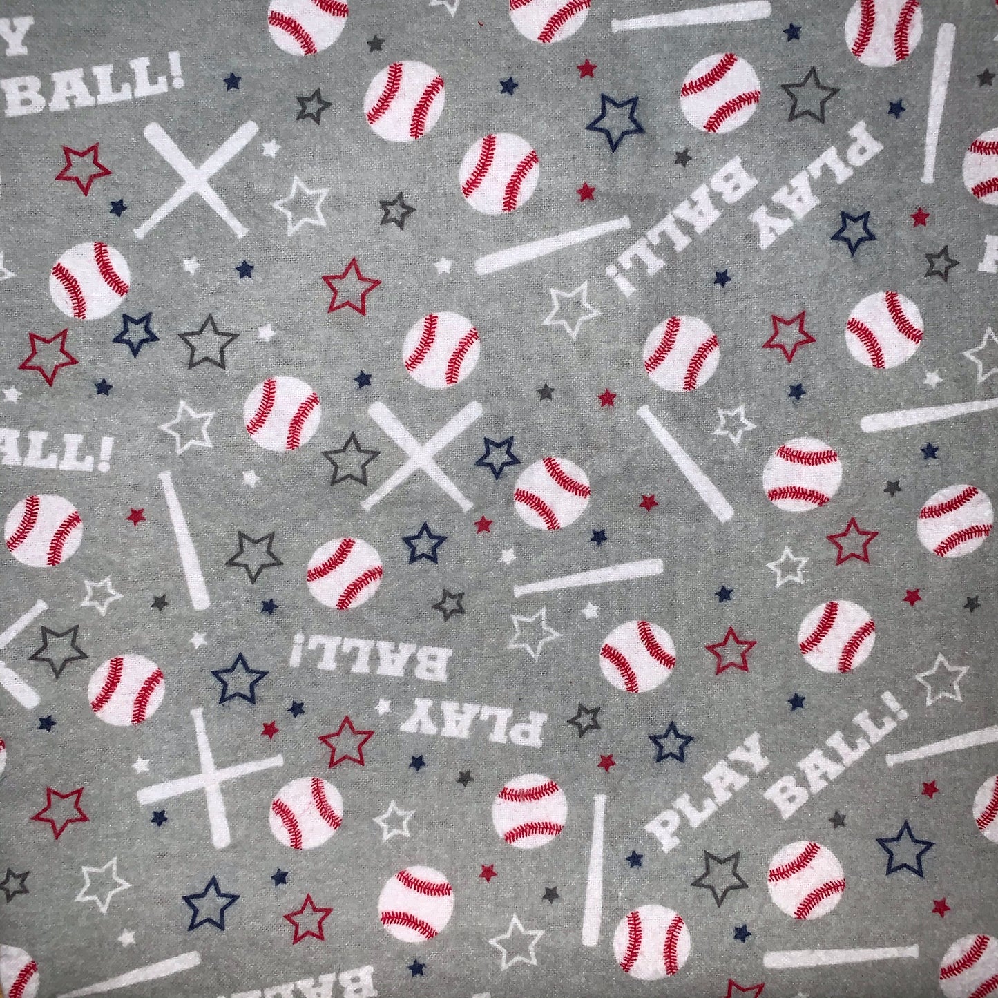 ⚾️Baseball print Minky and Flannel Crib blanket