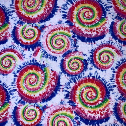 🌈Tie-Dye Minky and Flannel baby blanket